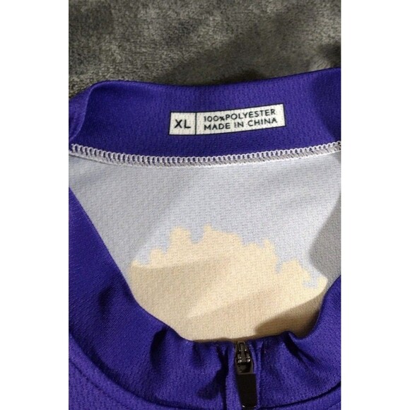 Clemson Football XL Jersey Shirt & Socks Orange Blue White Full Zip Pockets - Picture 9 of 13